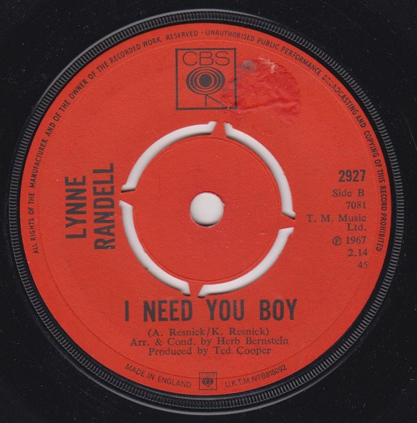 That's A Hoe Down / I Need Your Love - Image 2