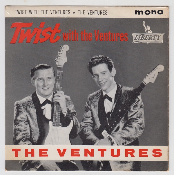Twist With The Ventures EP : Gringo / Moon Dawg / Sunny River / Guitar Twist
