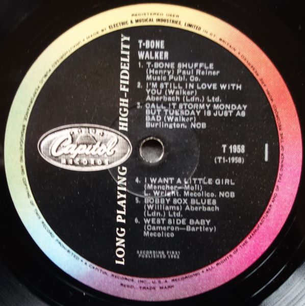 The Great Blues Vocals And Guitar Of T-Bone Walker - His Original 1945-1950 Performances - Image 2
