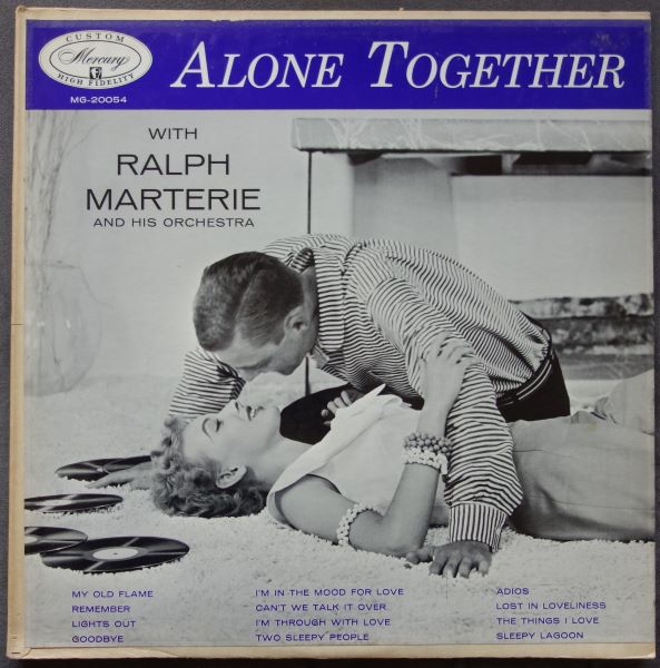 RALPH MARTERIE - Alone Togther - Disque 33T
