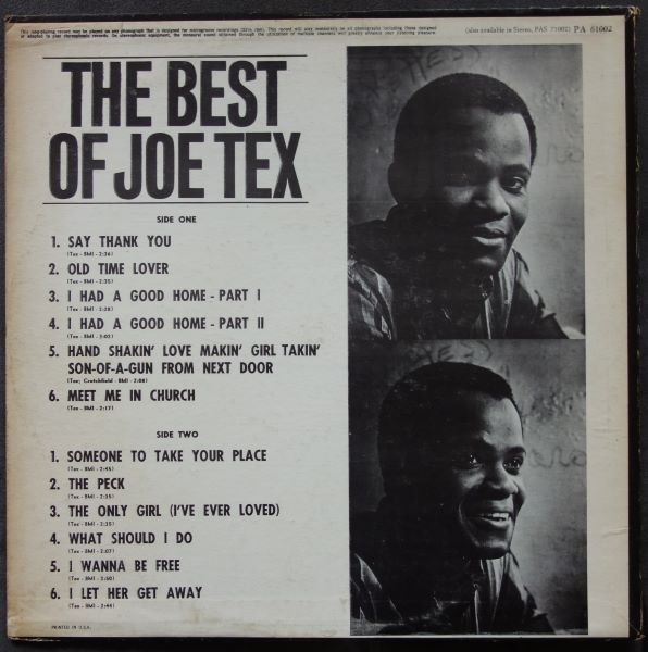 Best Of Joe Tex - Image 2