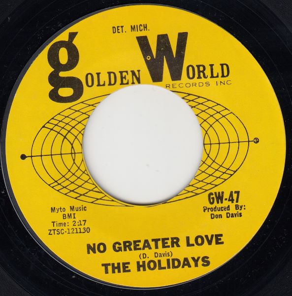 Watch Out Girl / No Greater Love - Image 2