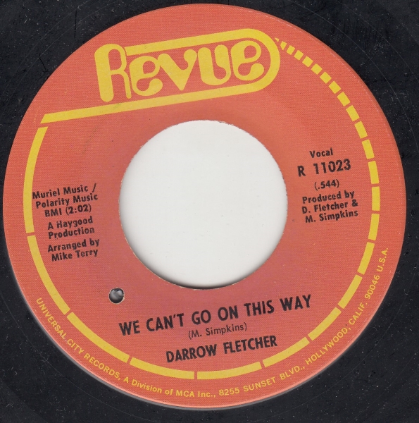 Gonna Keep Loving You / We Can't Go On This Way - Image 2