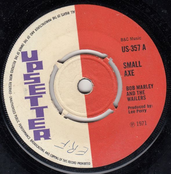 BOB MARLEY AND THE WAILERS - Small Axe / All In One - Disque 45T (SP 2 titres)