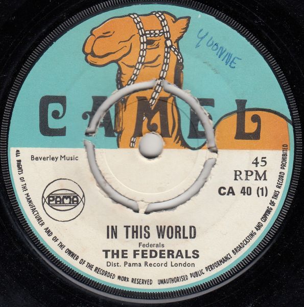 In This World / You Better Call On Me