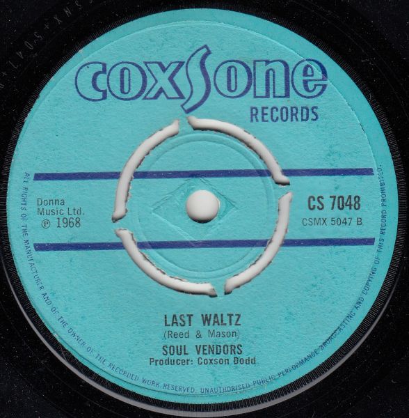 Sentimental Reason / Soul Vendors - Last Waltz - Image 2