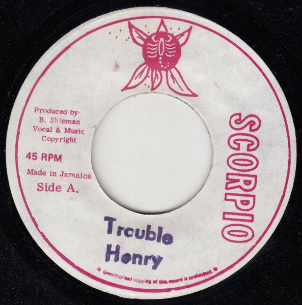 HENRY / JAH WOOSH - Trouble / Jah Woosh - Love I Version - 7inch (SP)