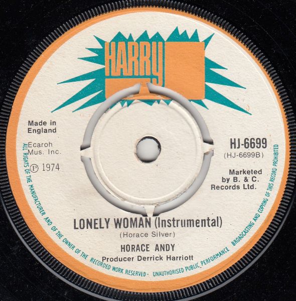 Lonely Woman / Lonely Woman Instrumental - Image 2