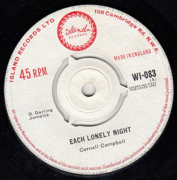Each Lonely Night / Roland Alphonso - Steamline