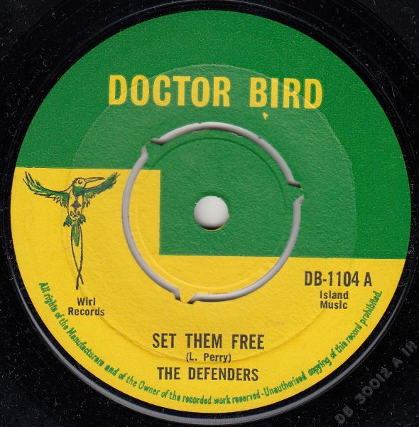 DEFENDERS - Set Them Free / Don't Blame The Children - 7inch (SP)