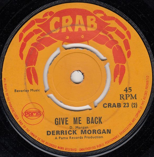 Send Me Some Loving / Give Me Back - Image 2