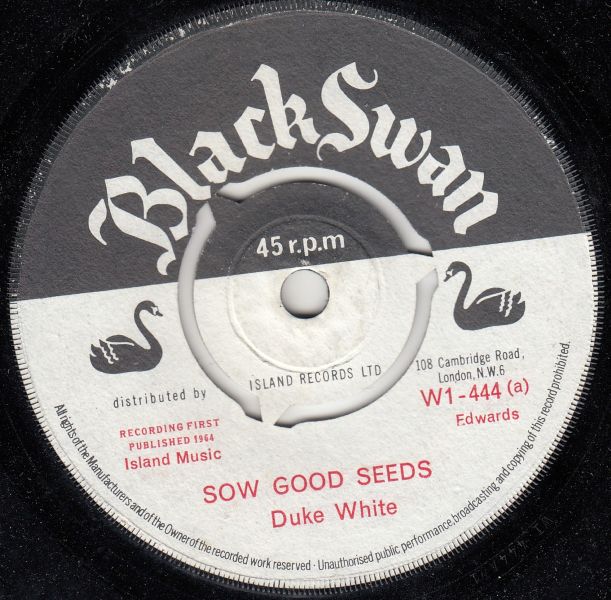 Sow Good Seeds / Baba Brooks - Bus Strike