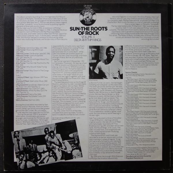 Sun The Roots Of Rock: Volume 3: Delta Rhythm Kings - Image 2