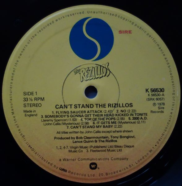 Can't Stand The Rezillos - Image 2