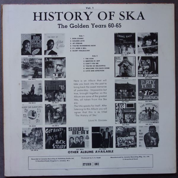 History Of Ska Volume 1 The Golden Years 60-65 - Image 2