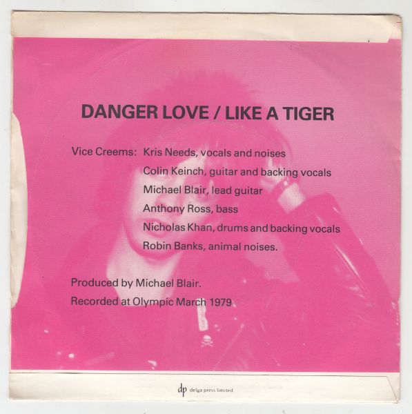 Danger Love / Like A Tiger - Image 2