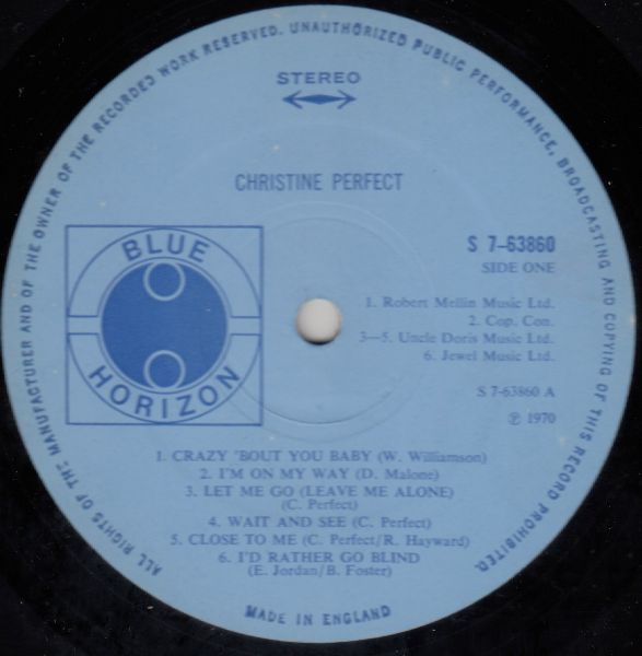 Christine Perfect - Image 3