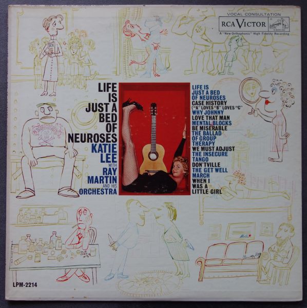 KATIE LEE - Life Is Just A Bed Of Neuroses - Disque 33T