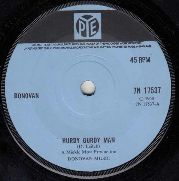 Hurdy Gurdy Man / Teen Angel