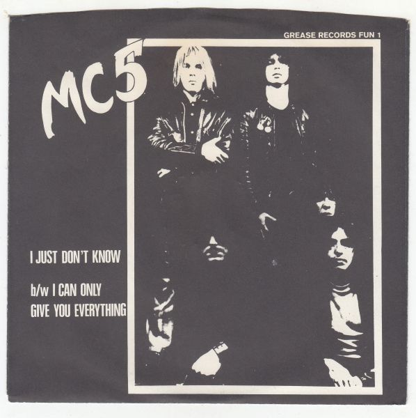 I Just Don't Know / I Can Only Give You Everything
