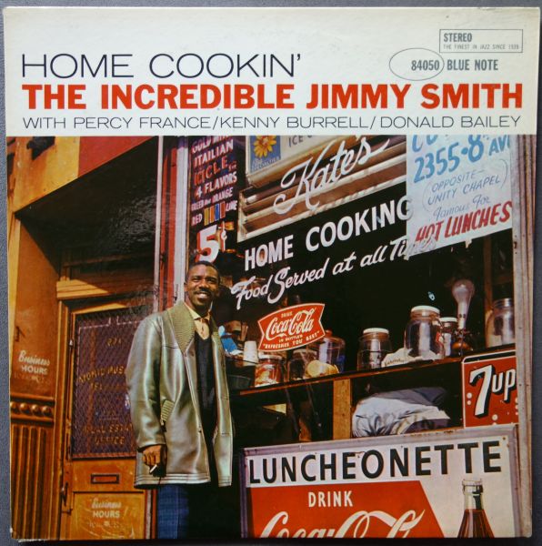 JIMMY SMITH - Home Cookin' - Disque 33T
