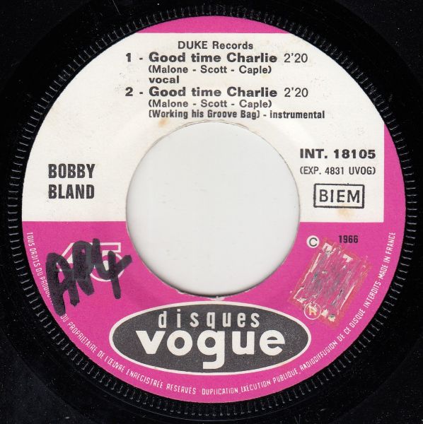 Poverty / Building A Fire With Rain / Good Time Charlie / Good Time Charlie Instrumental - Image 4