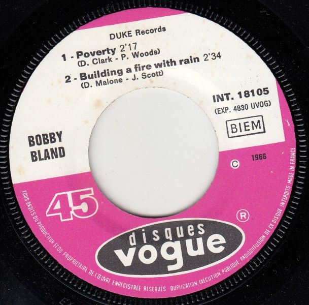 Poverty / Building A Fire With Rain / Good Time Charlie / Good Time Charlie Instrumental - Image 3