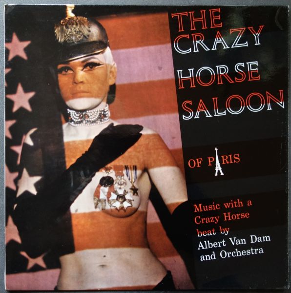 ALBERT VAN DAM AND ORCHESTRA - Crazy Horse Saloon of Paris - Disque 33T