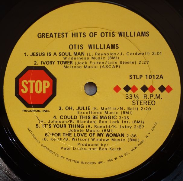 Greatest Hits Of Otis Williams - Image 2