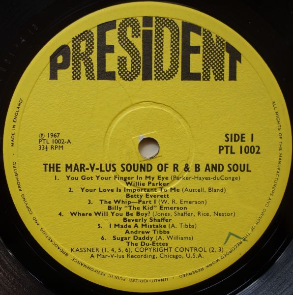 The Mar-V-Lus Sound of R&B and Soul - Image 3